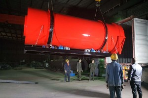 玉米烘干机发货现场