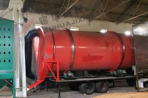 新疆伊犁大型小麦烘干现场