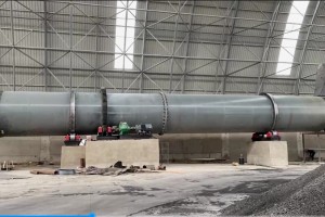 遵义300吨泥煤烘干机设备发货实况